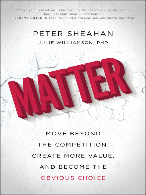 Title details for Matter by Peter Sheahan - Wait list